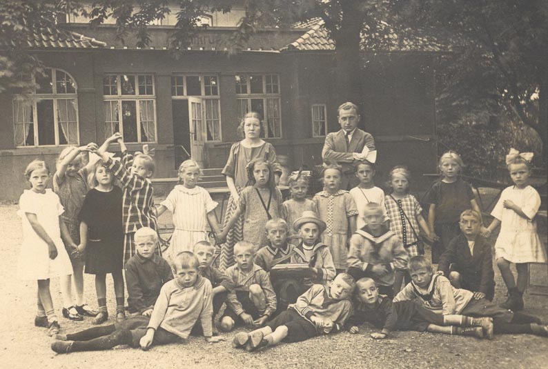1929 Ausflug der Oberwüstener Schüler